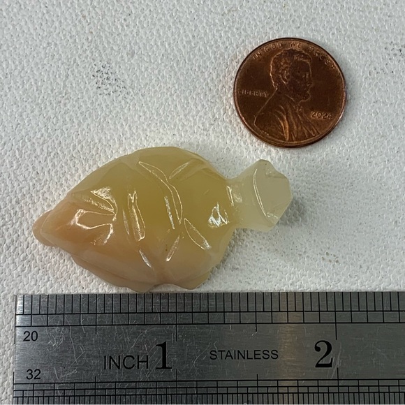 MINI Calcite Crystal Turtle Figurine Natural Stone Hand Carved Animal Tortoise - Picture 11 of 12